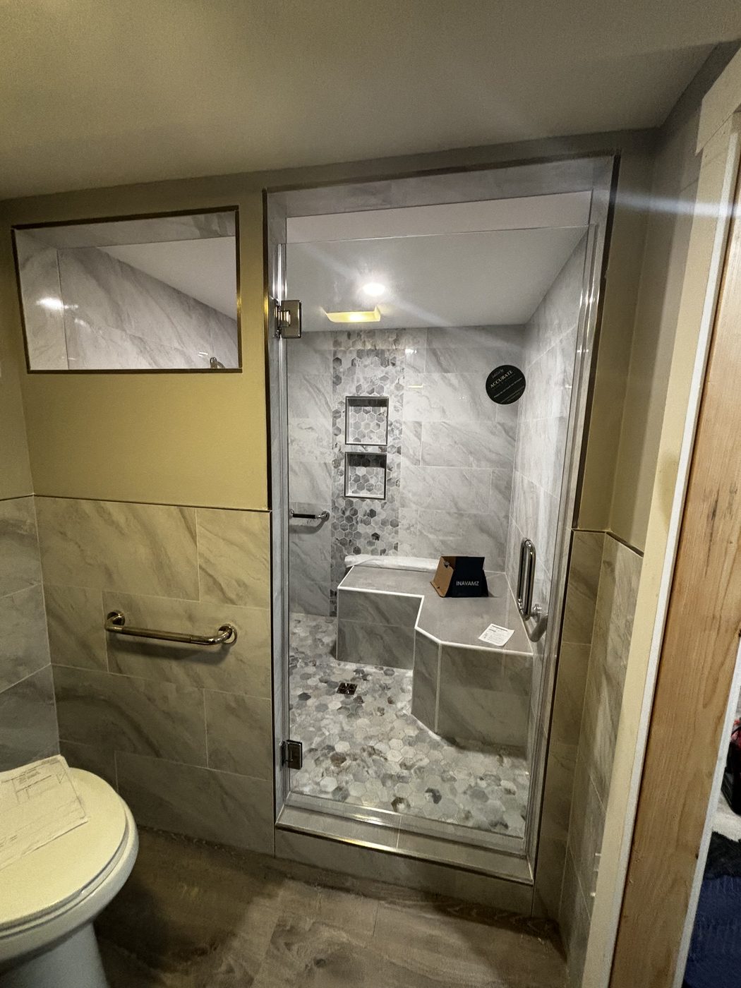 Custom mirror installation